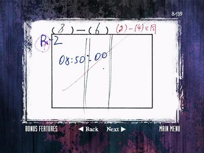 Storyboards from House of Restless Spirits