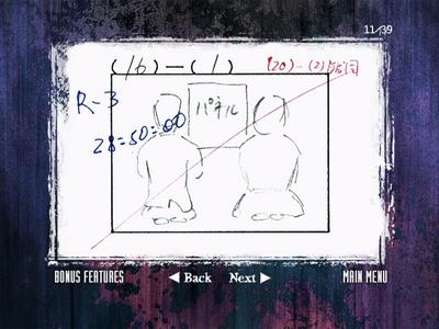 Storyboards from House of Restless Spirits