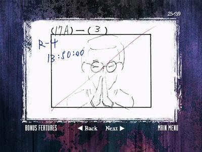 Storyboards from House of Restless Spirits