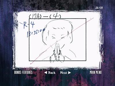 Storyboards from House of Restless Spirits