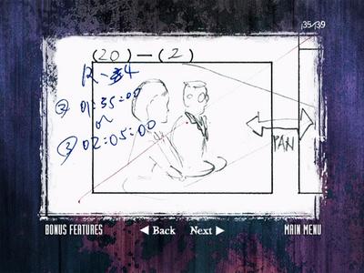 Storyboards from House of Restless Spirits