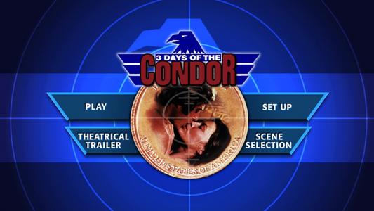Three Days of the Condor -- menus