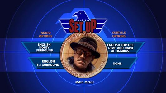 Three Days of the Condor -- menus