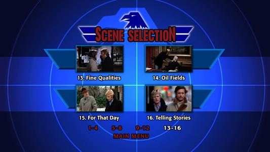 Three Days of the Condor - menus