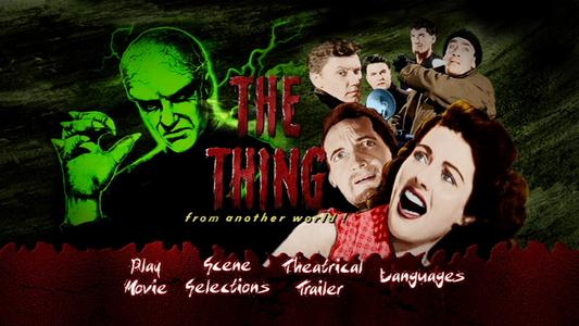 The Thing From Another World -- menus