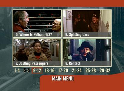 The Taking of Pelham One Two Three -- menus