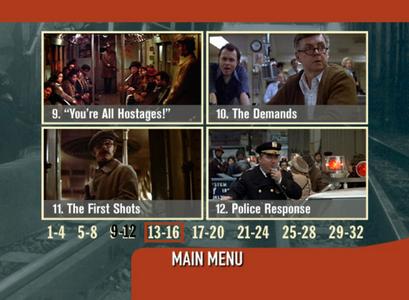 The Taking of Pelham One Two Three - menus