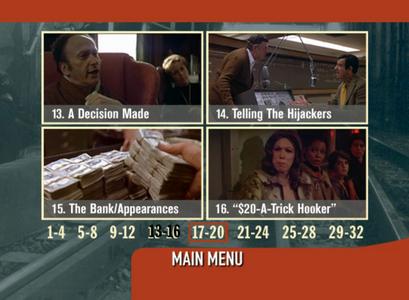 The Taking of Pelham One Two Three - menus