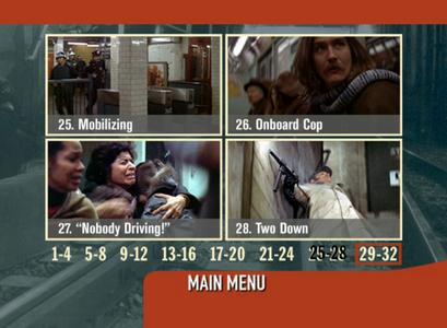 The Taking of Pelham One Two Three - menus