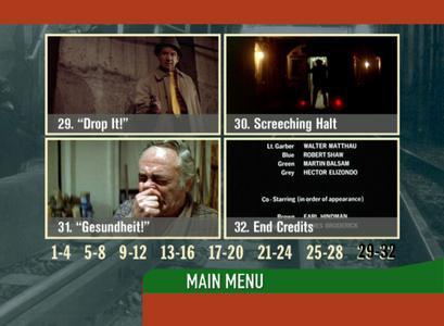 The Taking of Pelham One Two Three - menus