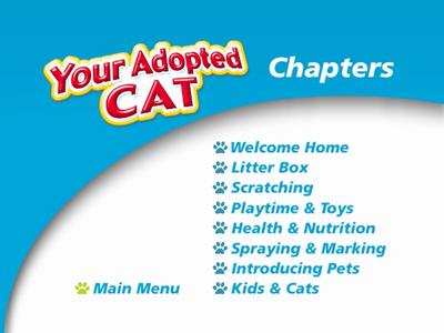 Your Adopted Cat -- menus