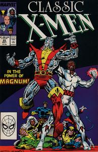 Classic X-Men, No. 25 (front)