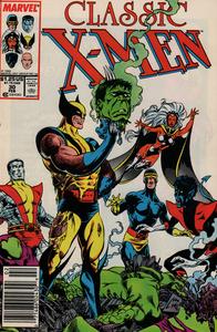 Classic X-Men, No. 30 (front)