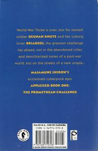 Appleseed, Book One: The Promethean Challenge (back)