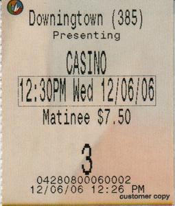 2006.12.06: Casino Royale