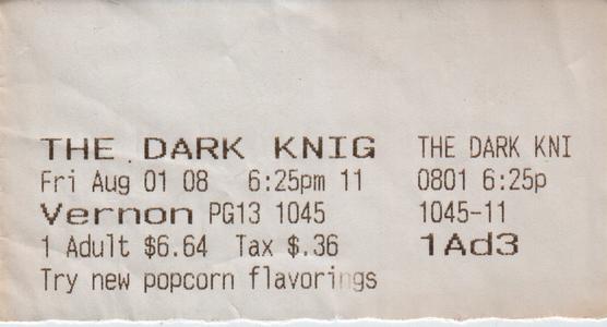 2008.08.01: The Dark Knight