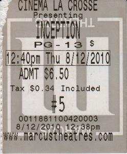 2010.08.12: Inception