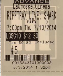 2014.07.10: RiffTrax Live: Sharknado
