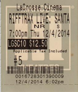 2014.12.04: RiffTrax Live: Santa Claus
