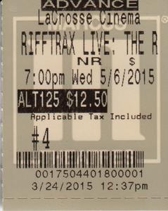 2015.05.06: RiffTrax Live: The Room