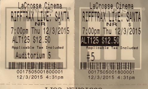 2015.12.03: RiffTrax Live: Santa Claus