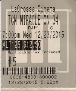 2015.12.23: Miracle on 34th Street