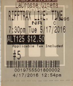 2016.05.17: RiffTrax Live: Time Chasers